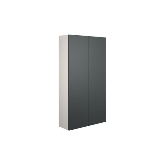 Junari 600mm Slim 2 Door Storage Unit - Matt Graphite Grey (Grey Cab)