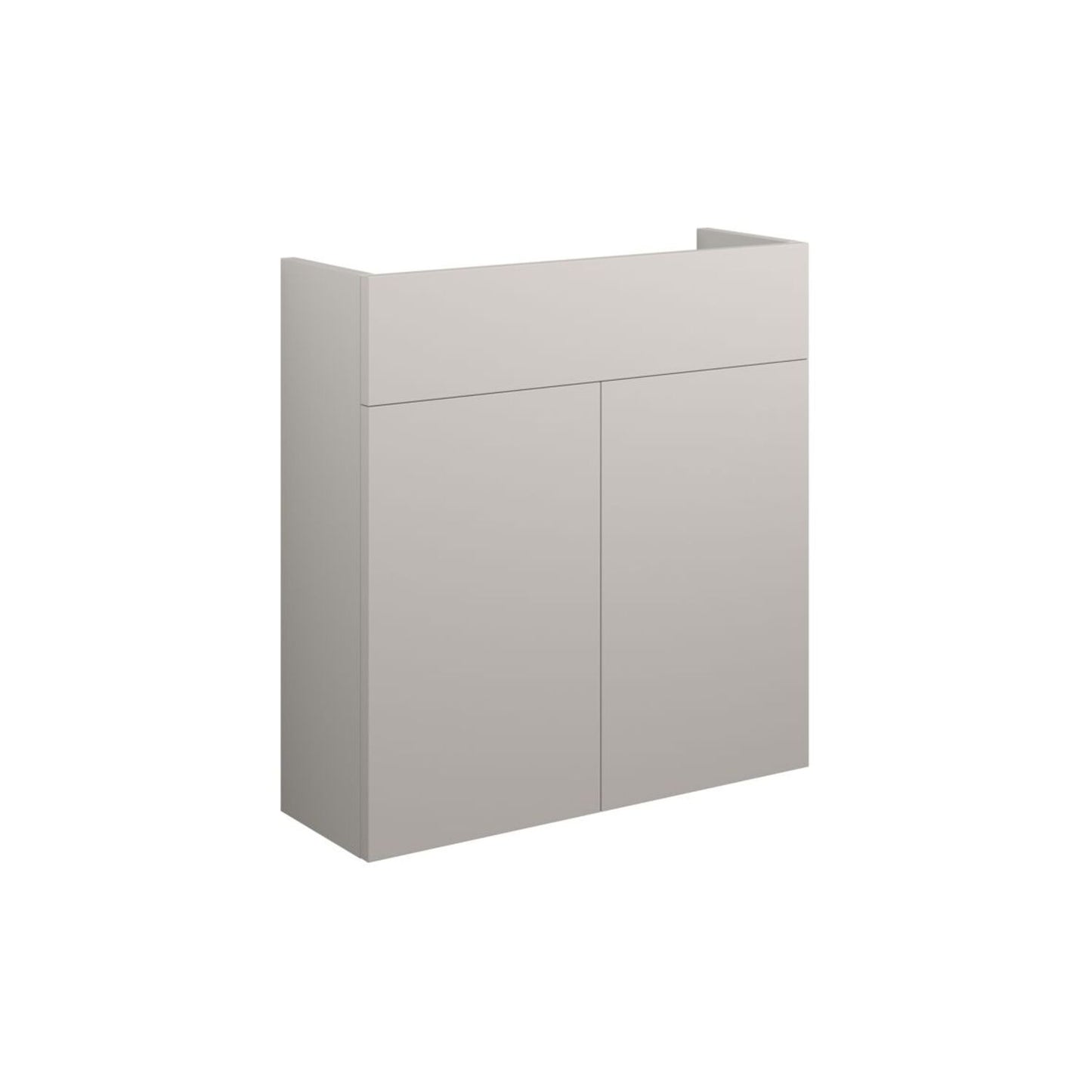 Junari 600mm Slim Basin Unit - Matt Dove Grey (Grey Cab)