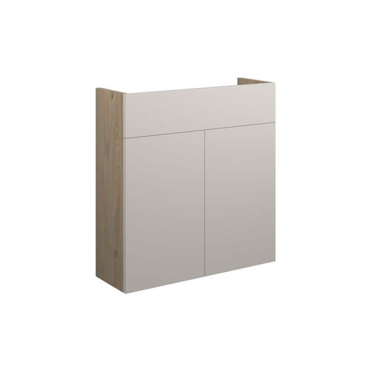 Junari 600mm Slim Basin Unit - Matt Dove Grey (Oak Cab)