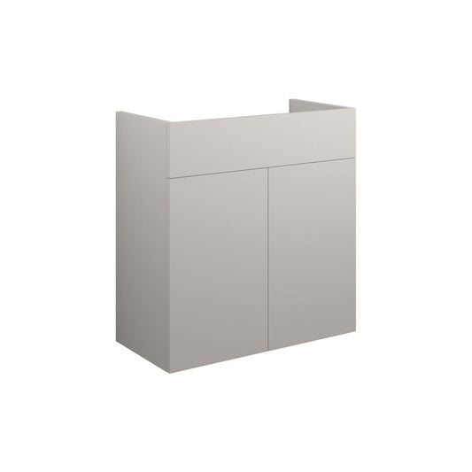 Junari 600mm Standard Basin Unit - Matt Dove Grey (Grey Cab)