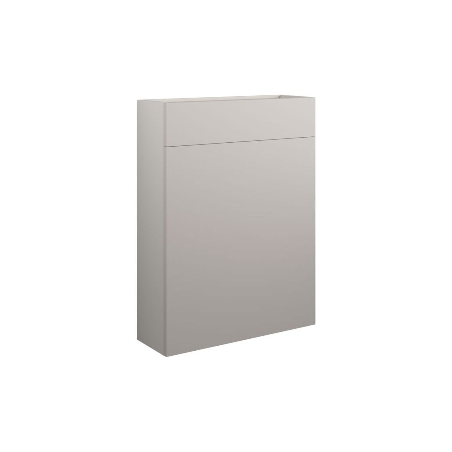 Junari 600mm Slim WC Unit - Matt Dove Grey (Grey Cab)