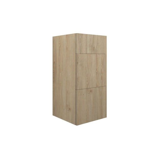 Junari 300mm Standard 3 Drawer Unit - Havana Oak (Oak Cab)