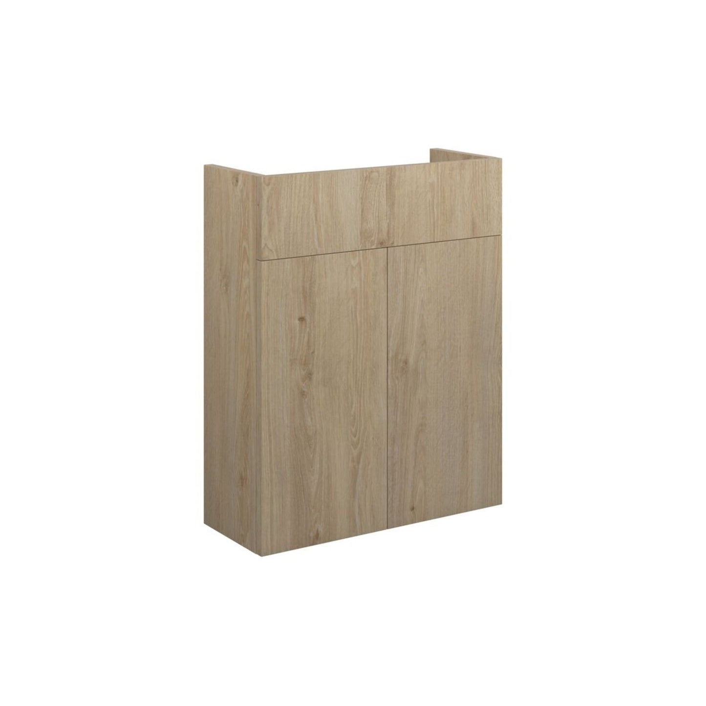 Junari 500mm Slim Basin Unit - Havana Oak (Oak Cab)