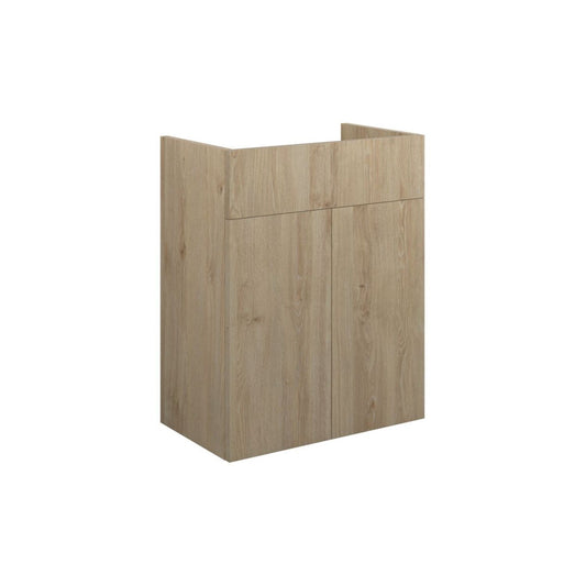 Junari 500mm Standard Basin Unit - Havana Oak (Oak Cab)