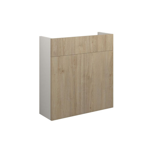 Junari 600mm Slim Basin Unit - Havana Oak (Grey Cab)