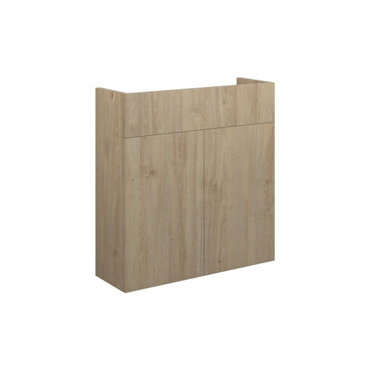 Junari 600mm Slim Basin Unit - Havana Oak (Oak Cab)