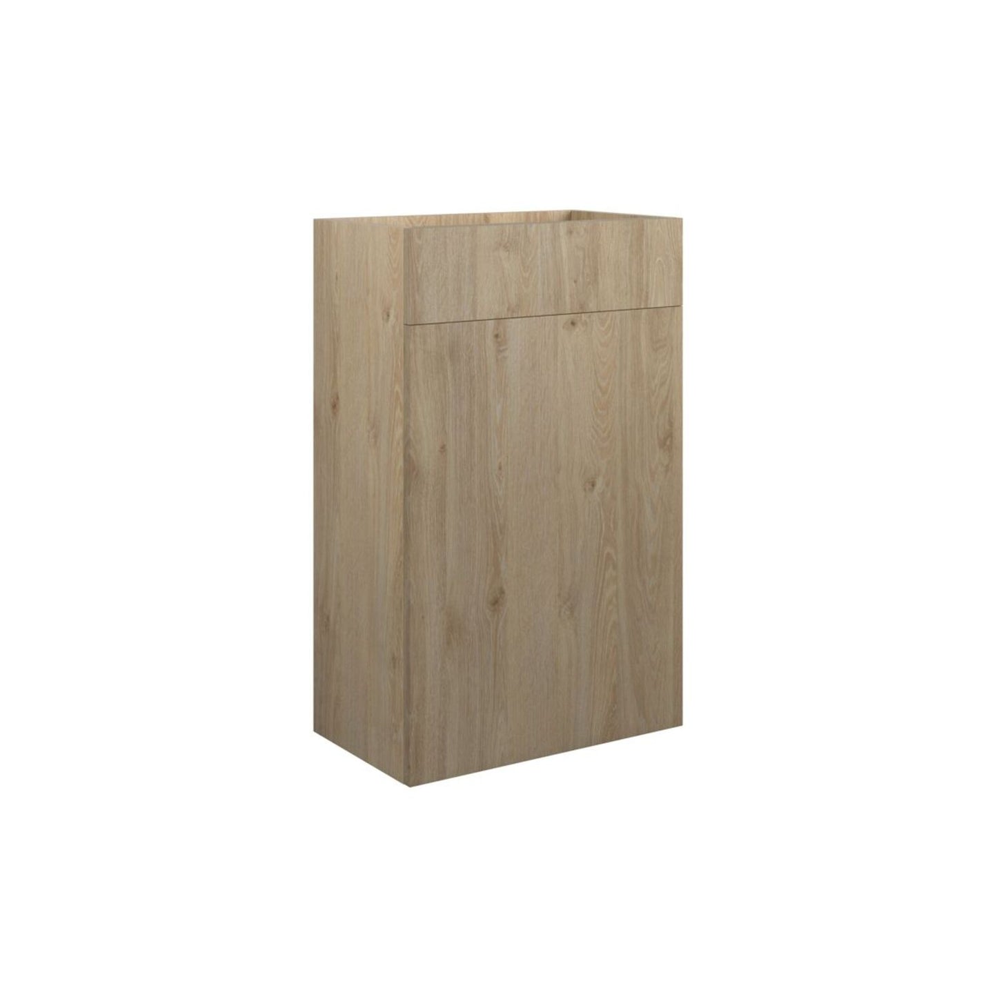 Junari 500mm Standard WC Unit - Havana Oak (Oak Cab)