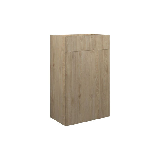 Junari 500mm Standard WC Unit - Havana Oak (Oak Cab)