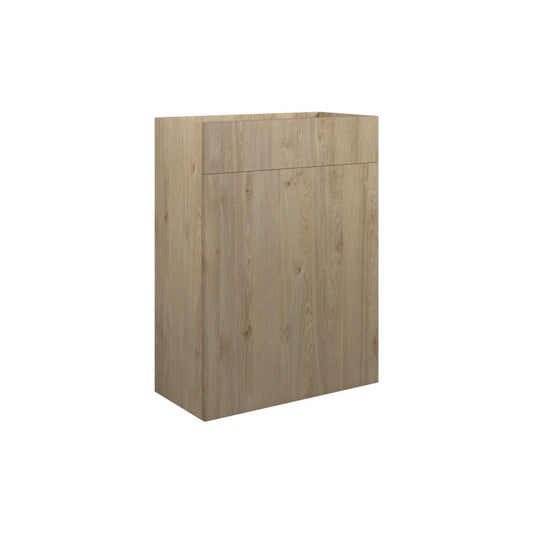 Junari 600mm Standard WC Unit - Havana Oak (Oak Cab)