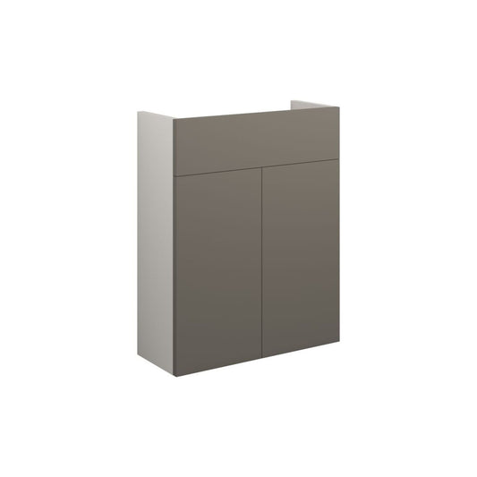 Junari 500mm Slim Basin Unit - Matt Stone (Grey Cab)