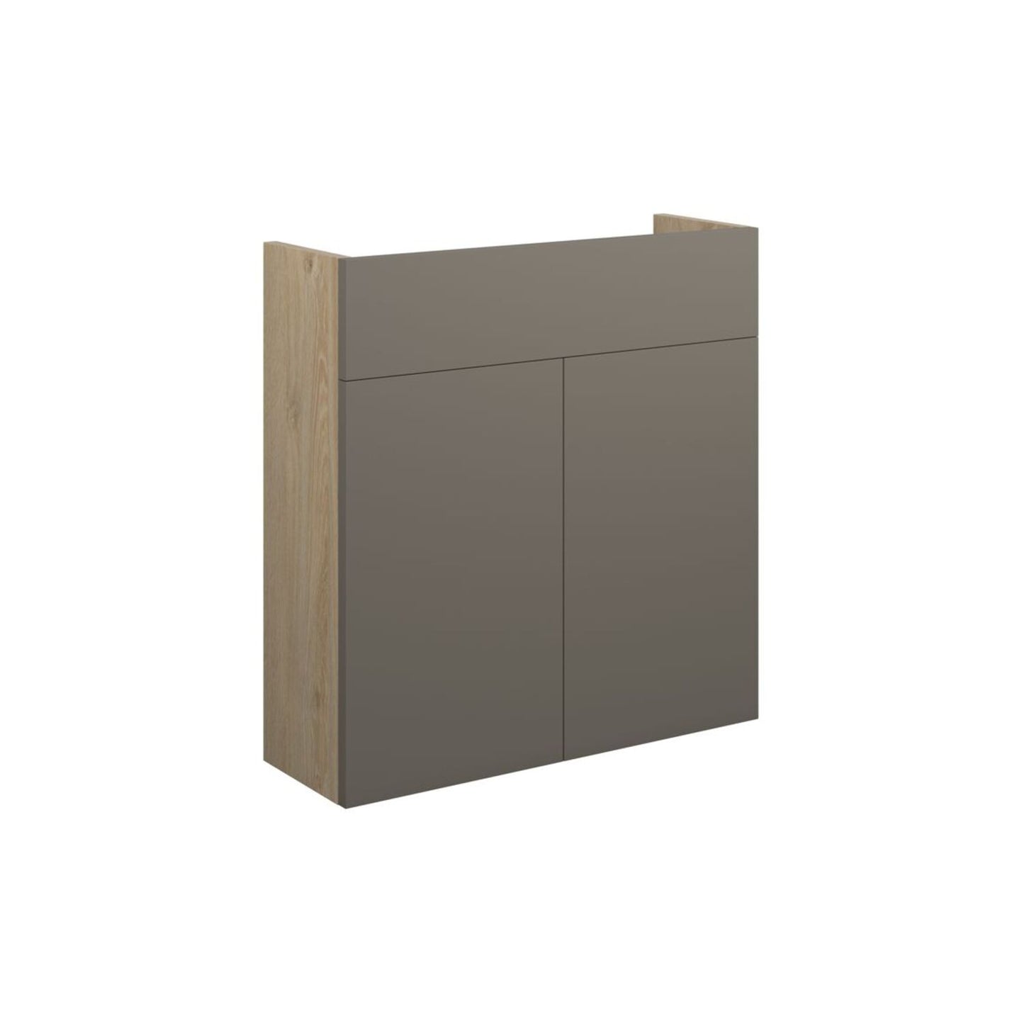 Junari 600mm Slim Basin Unit - Matt Stone (Oak Cab)
