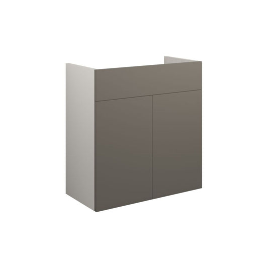 Junari 600mm Standard Basin Unit - Matt Stone (Grey Cab)
