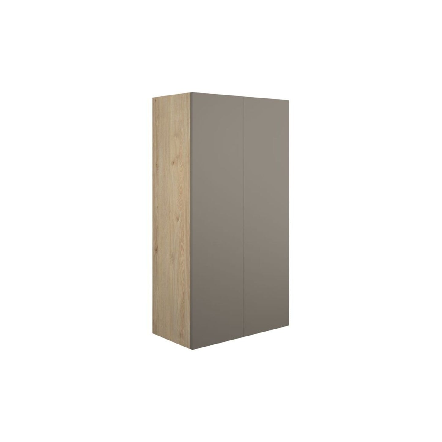 Junari 600mm Standard 2 Door Storage Unit - Matt Stone (Oak Cab)