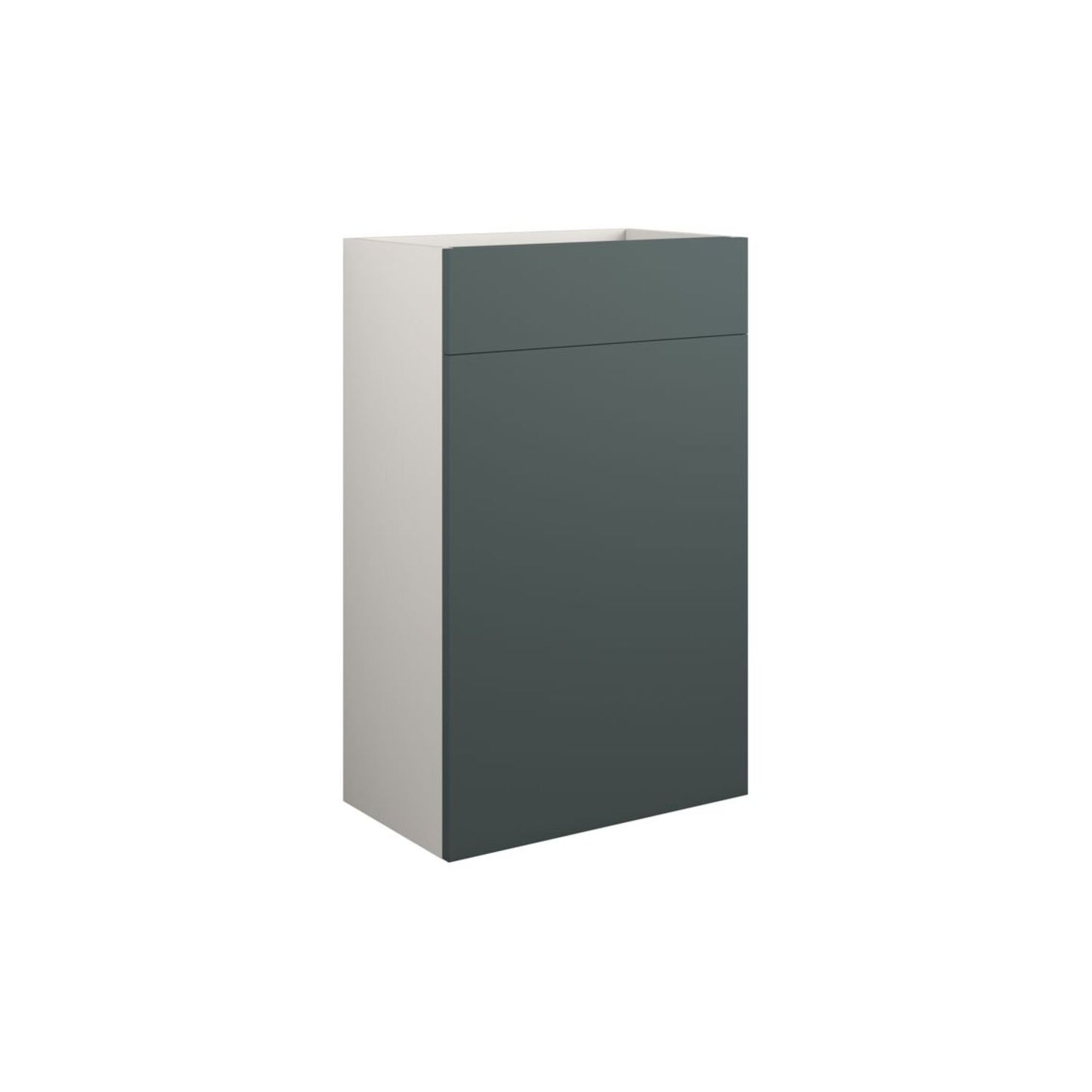 Junari 500mm Standard WC Unit - Matt Green (Grey Cab)