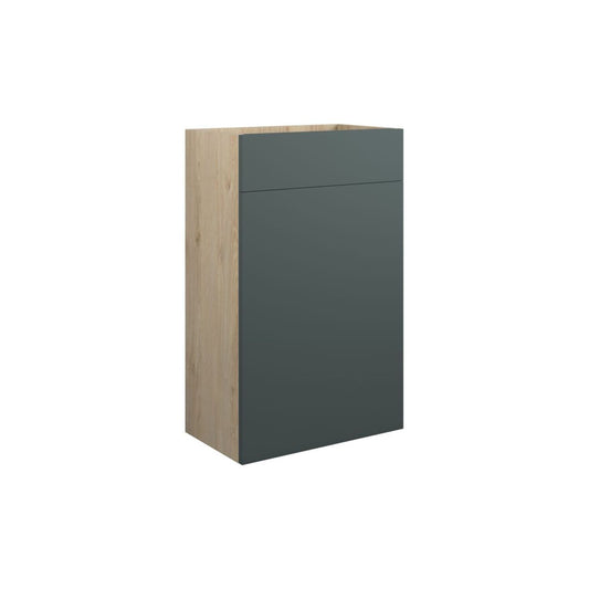 Junari 500mm Standard WC Unit - Matt Green (Oak Cab)