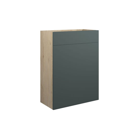 Junari 600mm Standard WC Unit - Matt Green (Oak Cab)