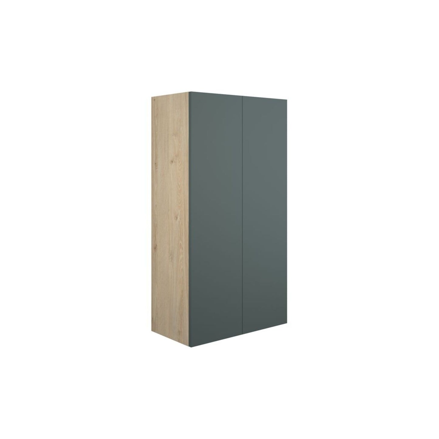 Junari 600mm Standard 2 Door Storage Unit - Matt Green (Oak Cab)