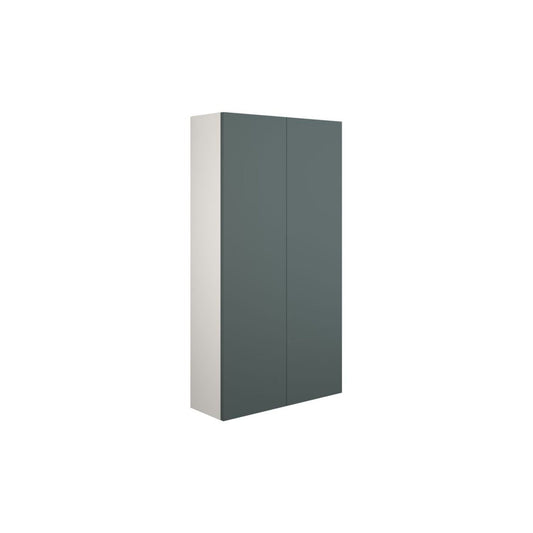 Junari 600mm Slim 2 Door Storage Unit - Matt Green (Grey Cab)
