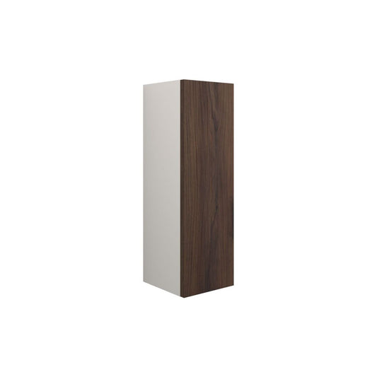 Junari 200mm Slim Base Unit - Warm Walnut (Grey Cab)