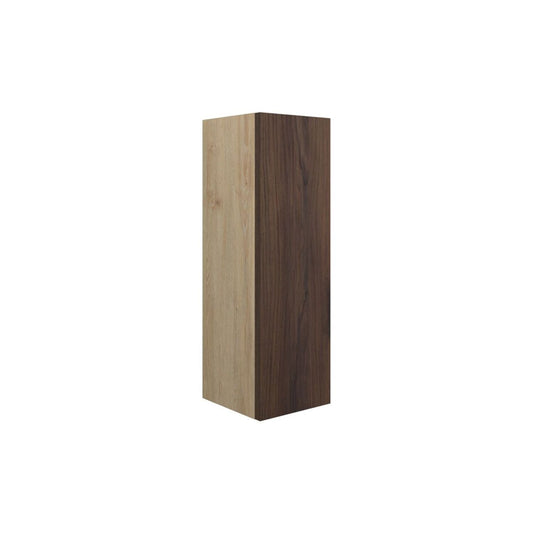 Junari 200mm Slim Base Unit - Warm Walnut (Oak Cab)