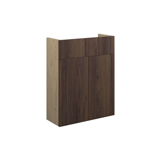 Junari 500mm Slim Basin Unit - Warm Walnut (Oak Cab)
