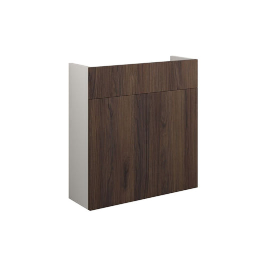 Junari 600mm Slim Basin Unit - Warm Walnut (Grey Cab)