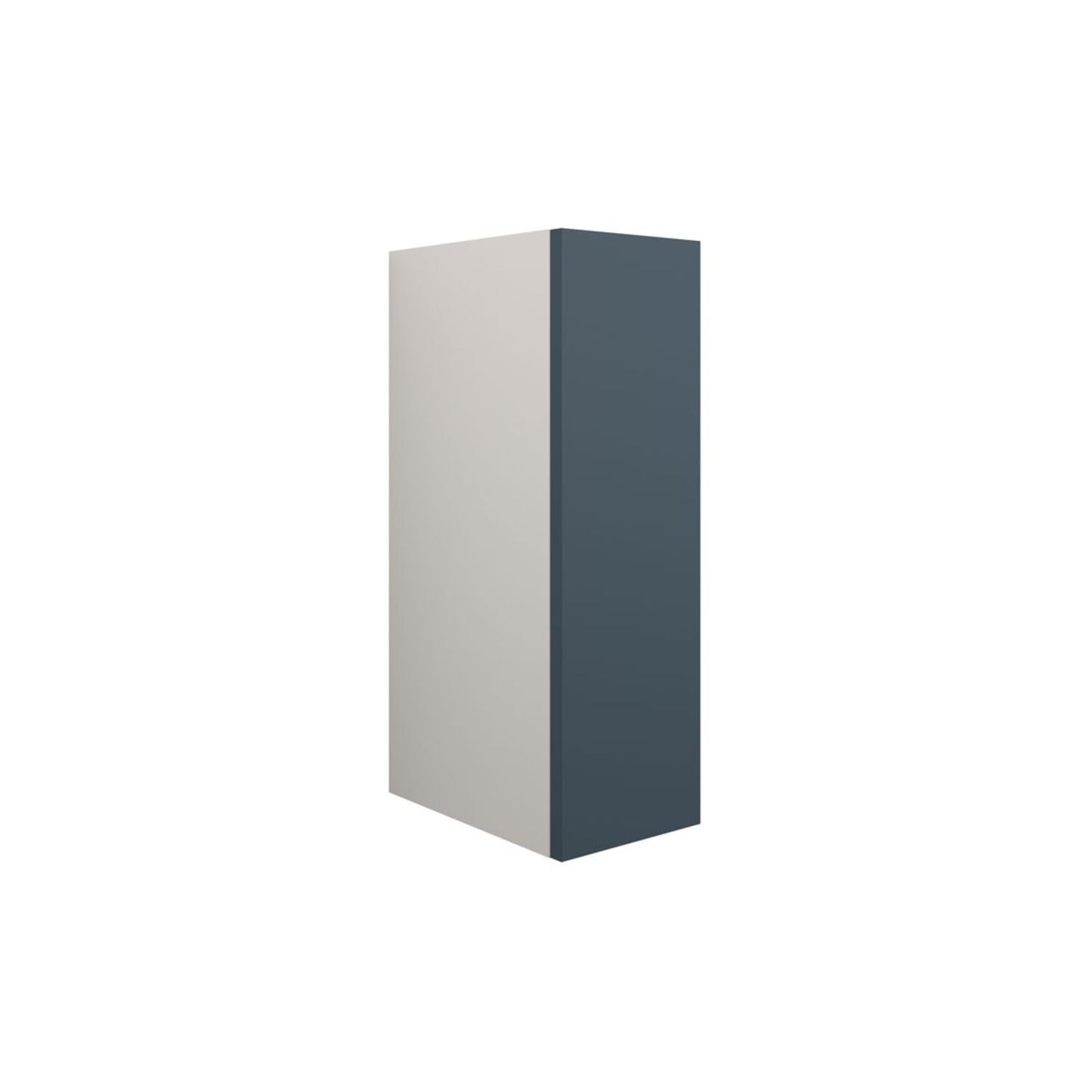 Junari 200mm Standard Toilet Roll Unit - Matt Arley Blue (Grey Cab)