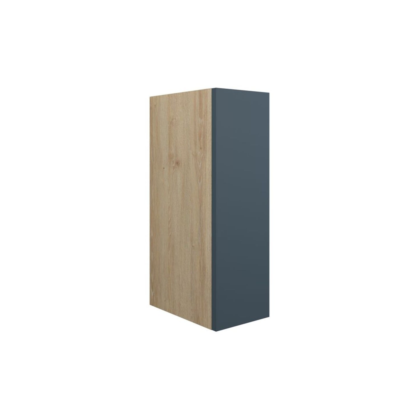 Junari 200mm Standard Toilet Roll Unit - Matt Arley Blue (Oak Cab)