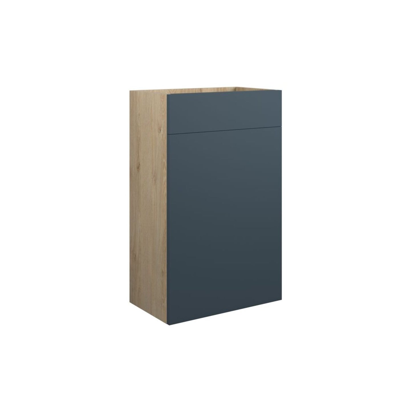 Junari 500mm Standard WC Unit - Matt Arley Blue (Oak Cab)