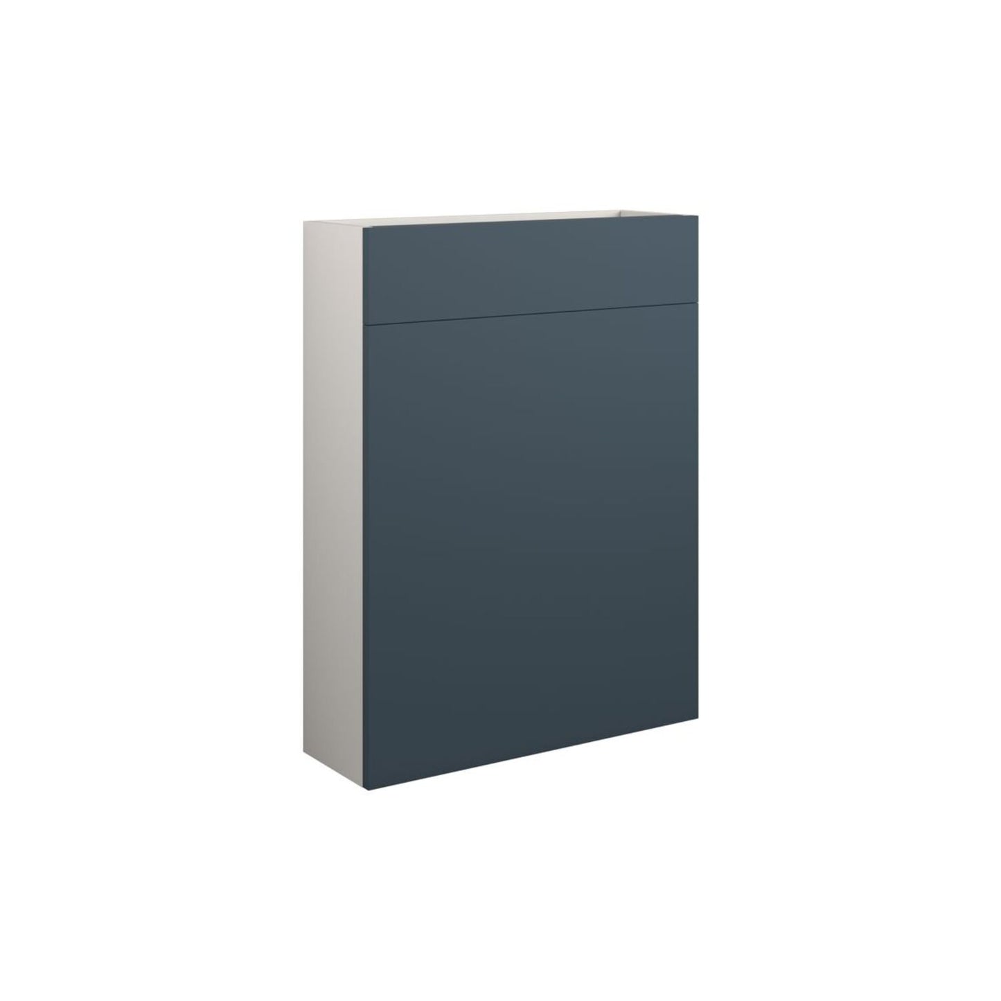 Junari 600mm Slim WC Unit - Matt Arley Blue (Grey Cab)