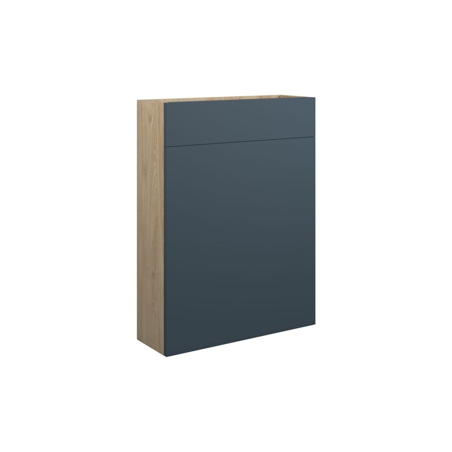 Junari 600mm Slim WC Unit - Matt Arley Blue (Oak Cab)