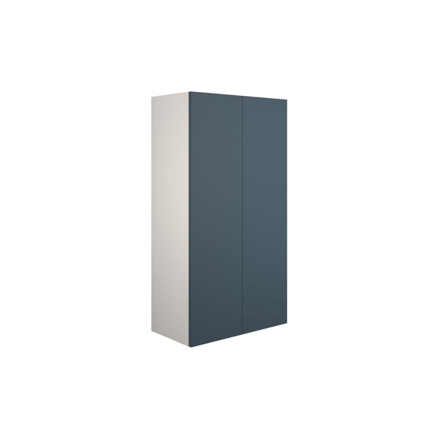 Junari 600mm Standard 2 Door Storage Unit - Matt Arley Blue (Grey Cab)