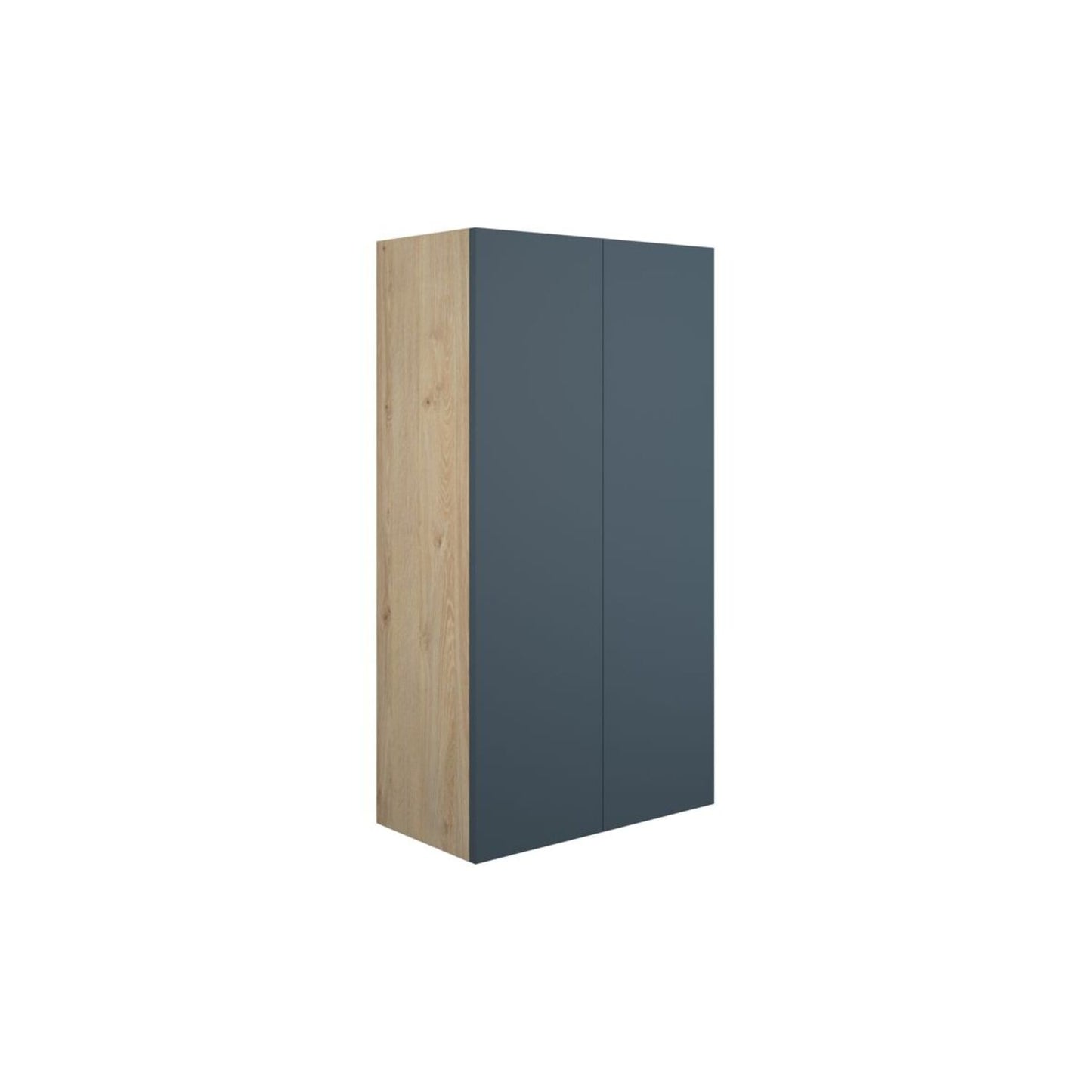 Junari 600mm Standard 2 Door Storage Unit - Matt Arley Blue (Oak Cab)
