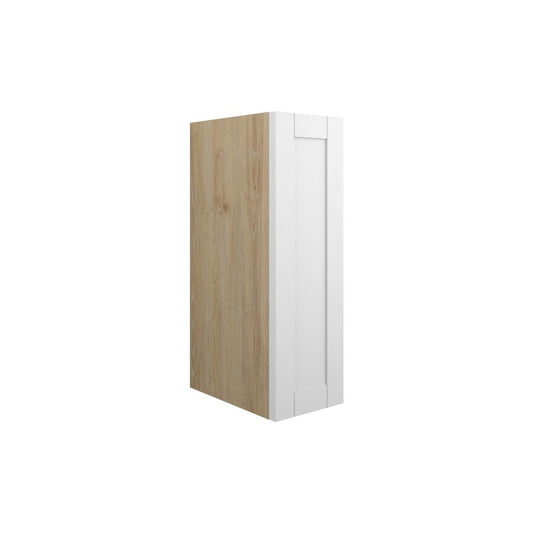 Arvela 200mm Standard Toilet Roll Unit - Matt White (Oak Cab)