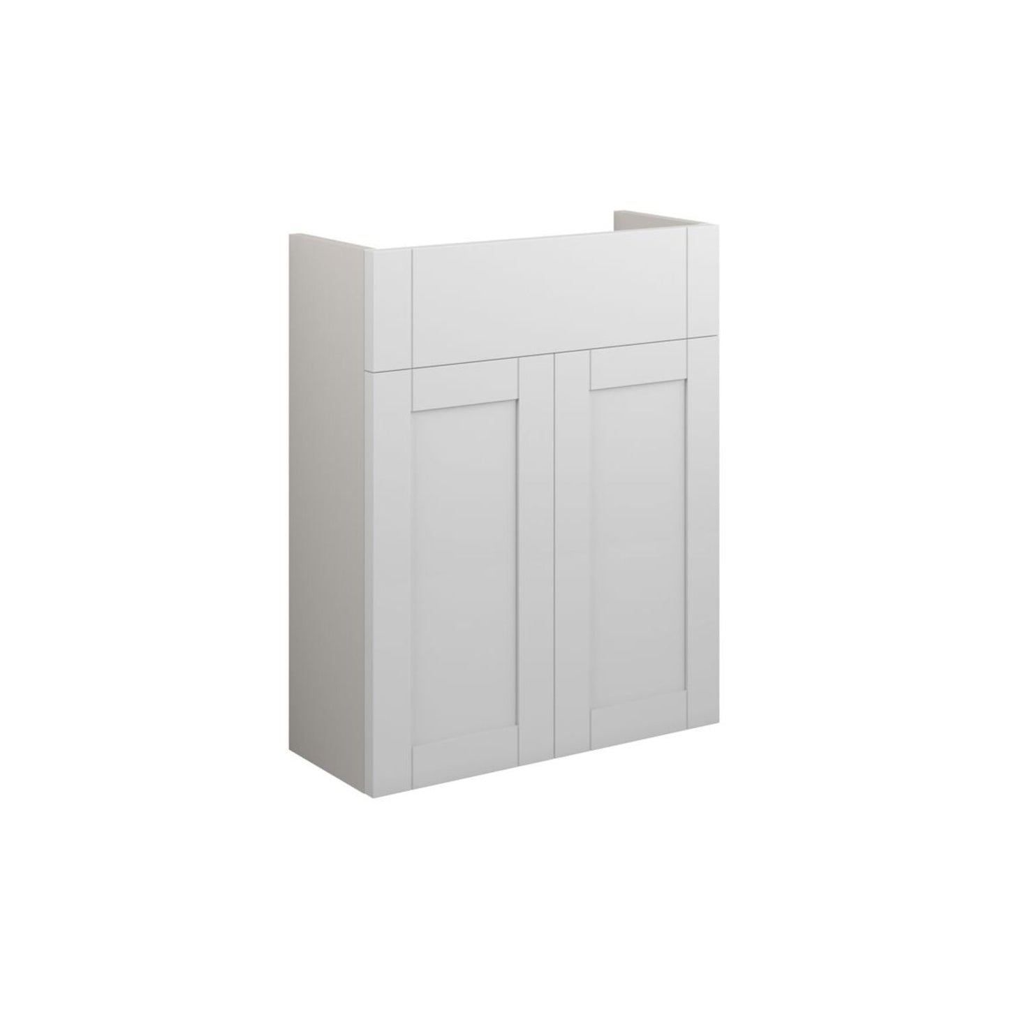 Arvela 500mm Slim Basin Unit - Matt White (Grey Cab)