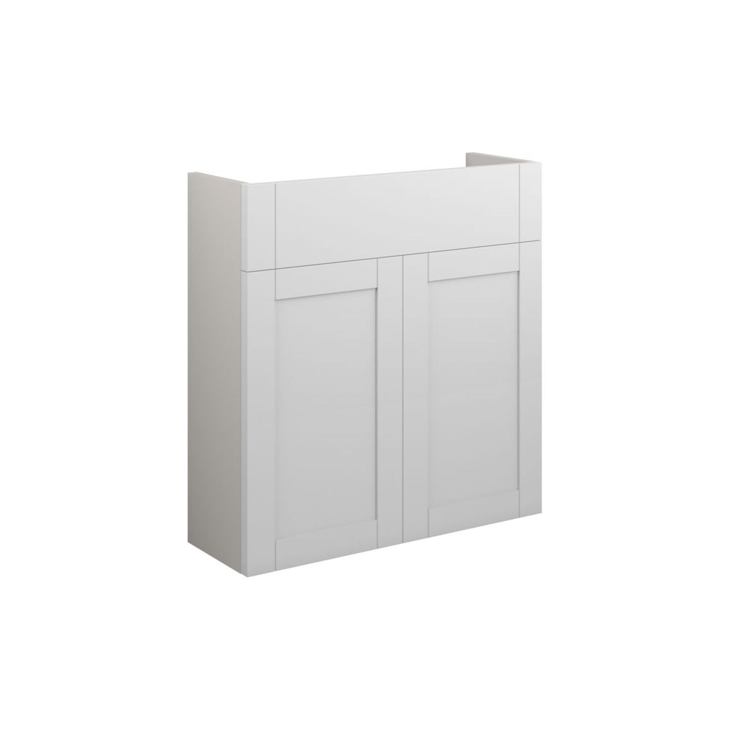 Arvela 600mm Slim Basin Unit - Matt White (Grey Cab)