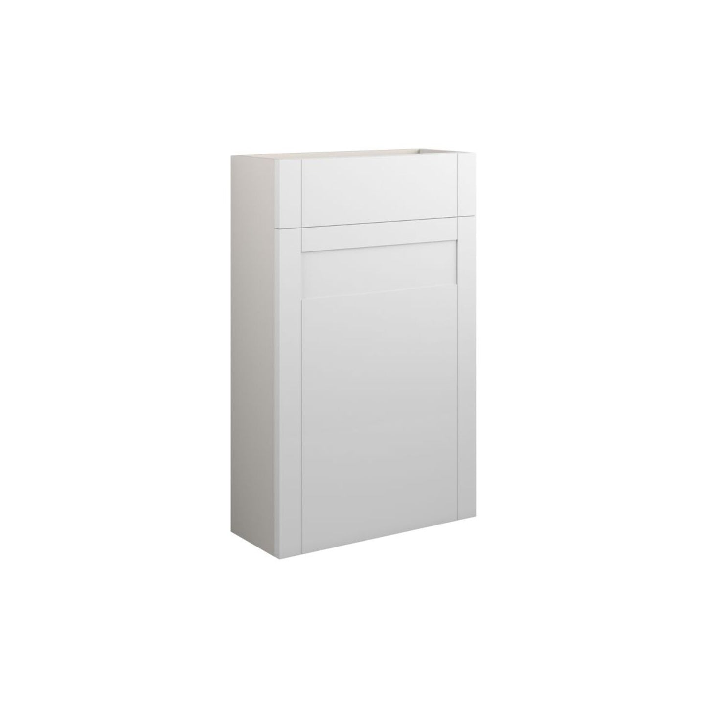 Arvela 500mm Slim WC Unit - Matt White (Grey Cab)