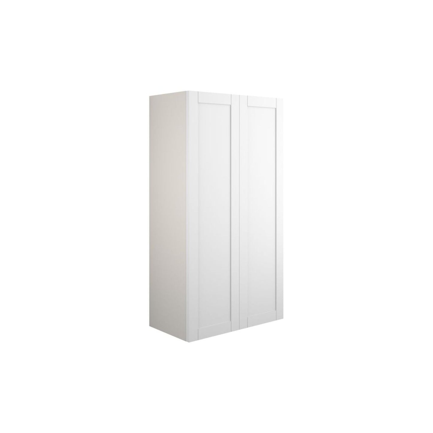 Arvela 600mm Standard 2 Door Storage Unit - Matt White (Grey Cab)