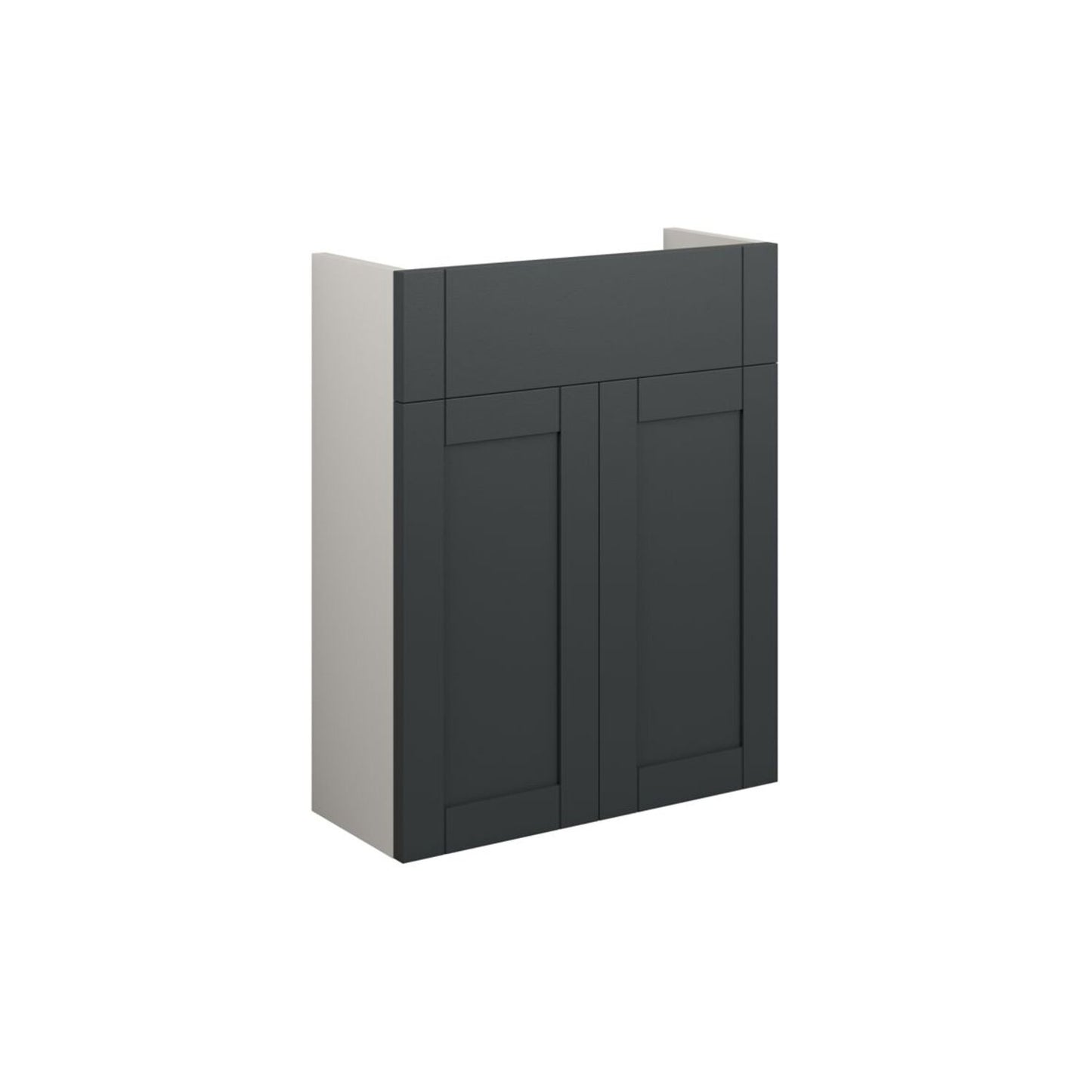 Arvela 500mm Slim Basin Unit - Matt Graphite Grey (Grey Cab)