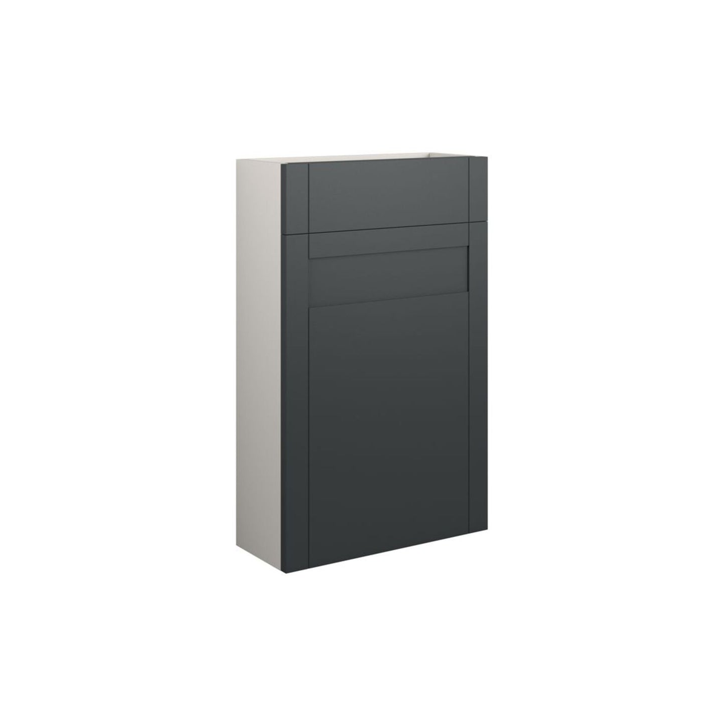 Arvela 500mm Slim WC Unit - Matt Graphite Grey (Grey Cab)