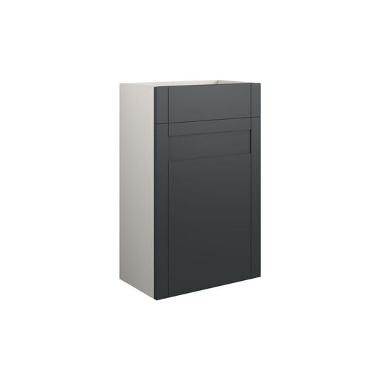 Arvela 500mm Standard WC Unit - Matt Graphite Grey (Grey Cab)