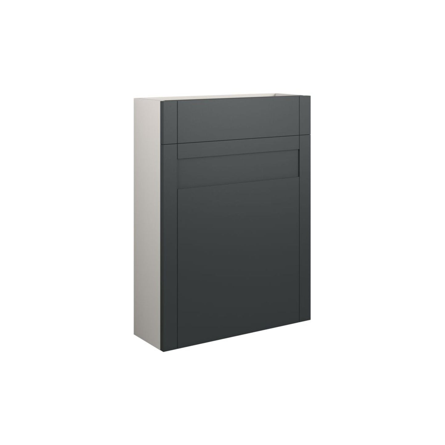 Arvela 600mm Slim WC Unit - Matt Graphite Grey (Grey Cab)