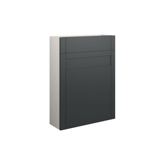 Arvela 600mm Slim WC Unit - Matt Graphite Grey (Grey Cab)