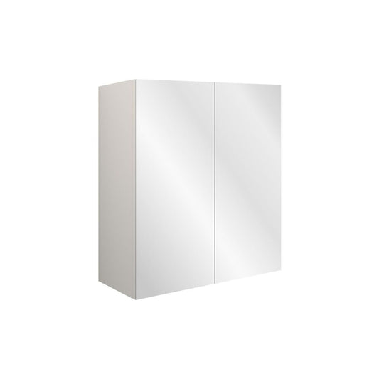 Arvela 600mm Mirrored Wall Unit - Matt Graphite Grey (Grey Cab)