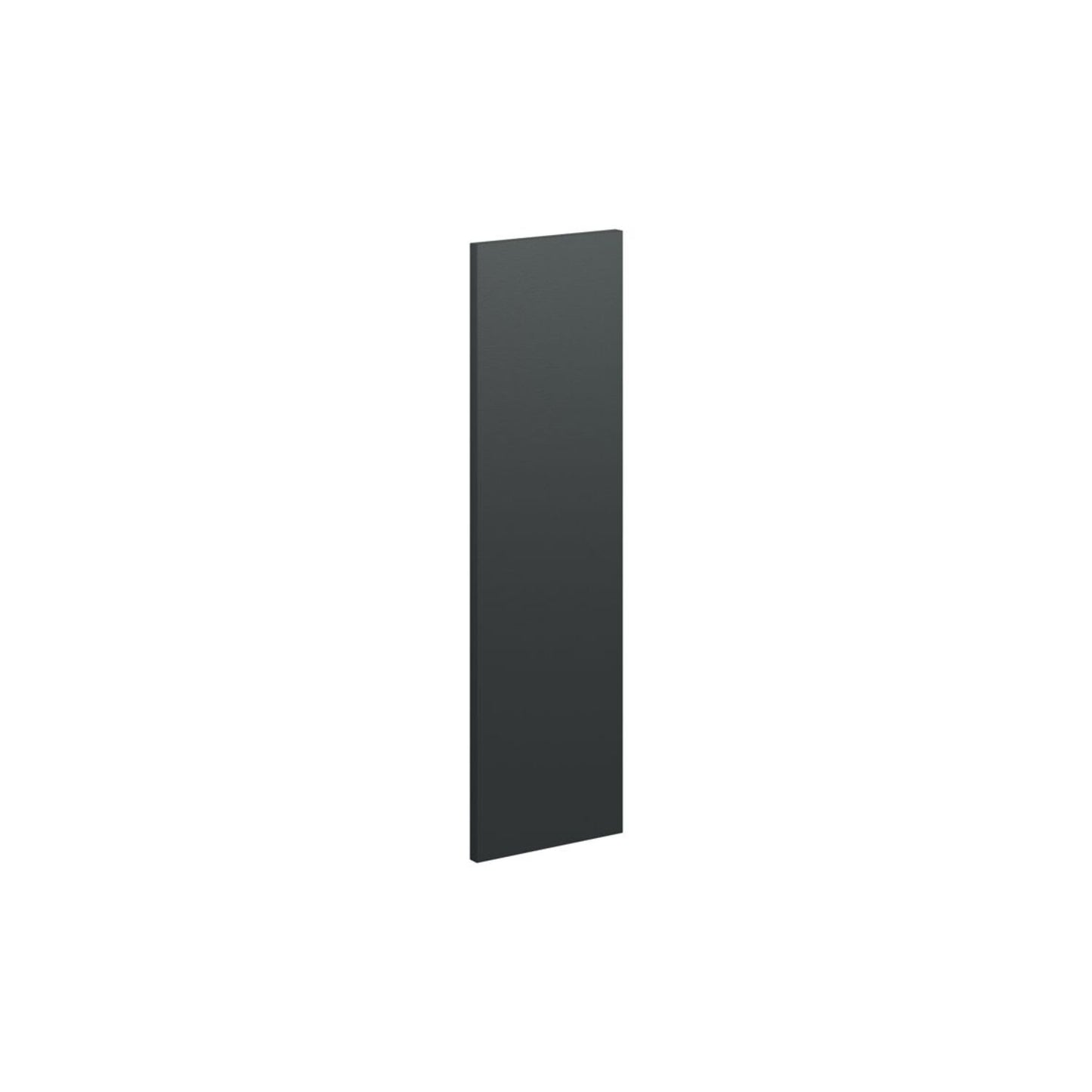 Arvela Slim Depth End Panel - Matt Graphite Grey