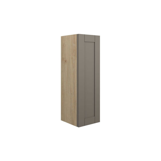 Arvela 200mm Slim Base Unit - Matt Stone (Oak Cab)