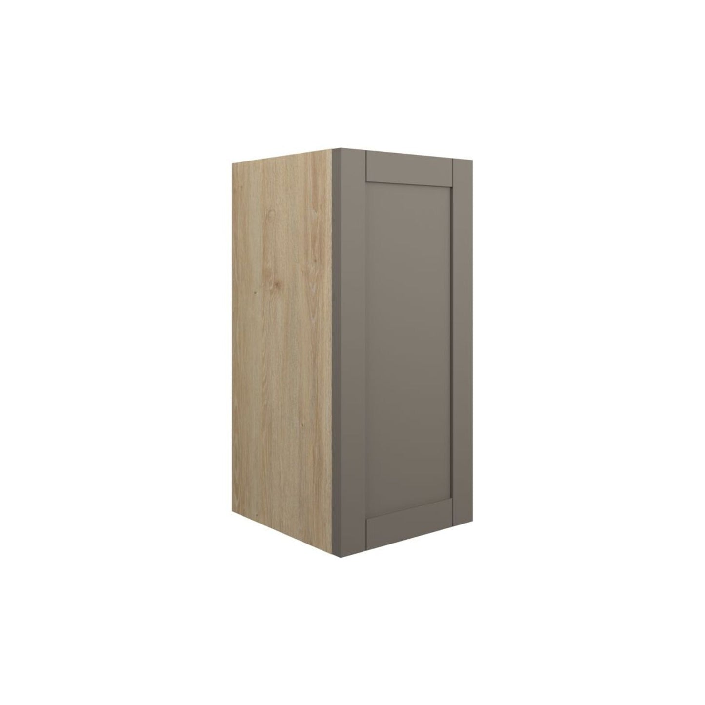Arvela 300mm Standard Base Unit - Matt Stone (Oak Cab)