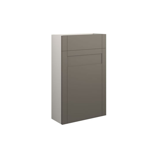 Arvela 500mm Slim WC Unit - Matt Stone (Grey Cab)