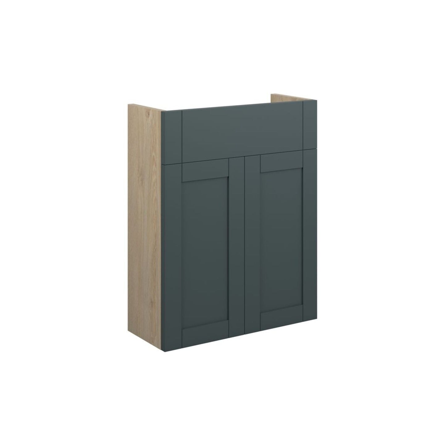 Arvela 500mm Slim Basin Unit - Matt Green Camo (Oak Cab)