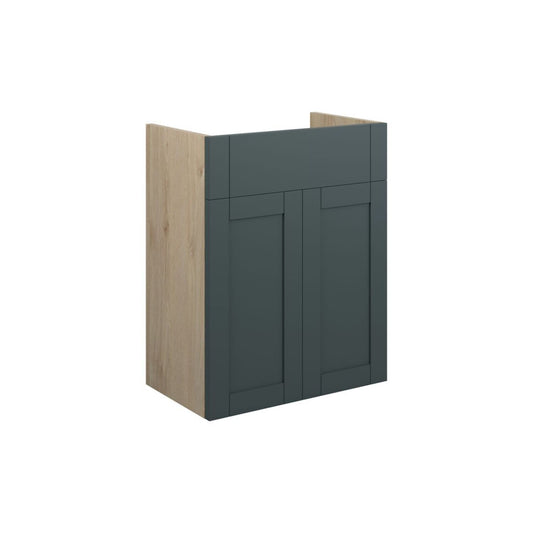 Arvela 500mm Standard Basin Unit - Matt Green Camo (Oak Cab)